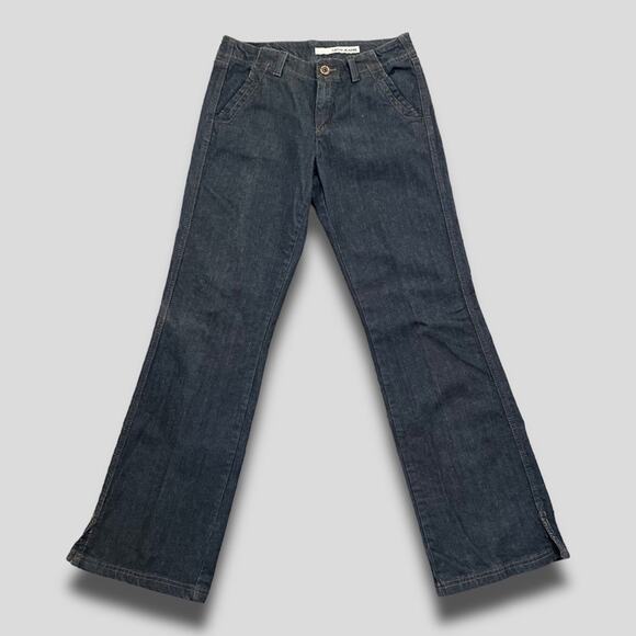 DKNY HIGH RISE VINTAGE VIBES CLASSY CHARCOAL BLACK DENIM JEANS SIZE 10 - Picture 3 of 9